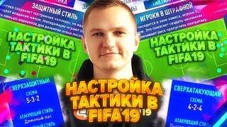 НАСТРАИВАЕМ СВОЮ ТАКТИКУ В FIFA 19