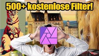 RIESIGE kostenlose FILTERSAMMLUNG für Affinity Photo (Windows, Linux)! | G'MIC-Qt Tutorial (2022)