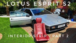 Lotus Esprit S2 - Interior Strip : Part 2