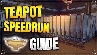 Fast Level Up! - Serenitea Pot Guide - Teapot【Genshin Impact】