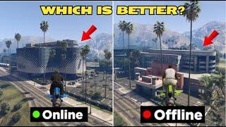 GTA 5 Online vs Offline!? Which One is Better?