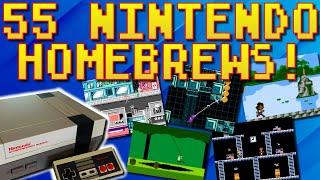 *55* AMAZING Nintendo Homebrew Games!