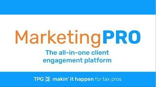 TPG Marketing Pro helps tax pros grow their tax practice by attracting & retaining taxpayer clients