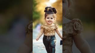 Dress Your Baby Like a Trendsetter #baby #piu #cutebaby #babygirl #ai #cute #fashion #trend