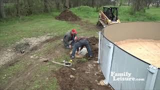 Above Ground Pool Installation | What To Expect | Family Leisure