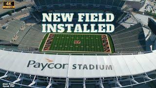 4K Drone Footage - New FieldTurf Core System Installed