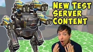 NEW War Robots REBALANCE & Content - Test Server Gameplay WR