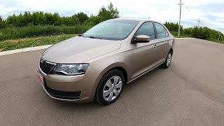 2017 Skoda Rapid 1.6L MPI (110) ВМЕСТИТЕЛЬНЫЙ И ПРАКТИЧНЫЙ. ОБЗОР И ТЕСТ.