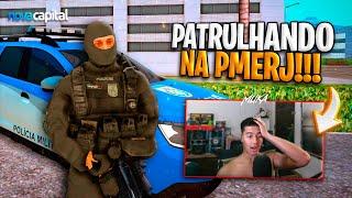 Um dia PATRULHANDO na PMERJ no NOVA CAPITAL! MTA/FIVEM ROLEPLAY - GTA MTA RP