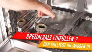 Spülmaschine Salz nachfüllen, mach nicht diesen FEHLER! Handwerkskönig 4K Video