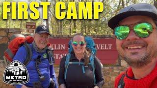 CAMPING WITH WIFE Big Agnes Copper Spur UL3 Bikepack Tent Overlook Loop Trail FDR State Park