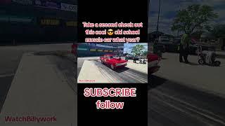 just wow amazing american muscle car #cool #muscle #motorsports #supercars #shorts ##racing #video