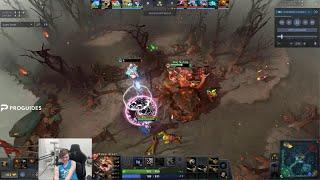 Sneaky’s Reaction to the Primal Beast Big Brain Play  | Dota 2 Twitch Clips