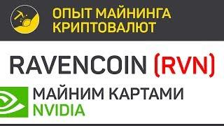 Ravencoin (RVN) майним картами Nvidia (algo X16R) | Выпуск 105 | Опыт майнинга криптовалют