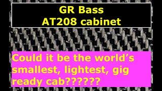 GR Bass AT208 Carbon Graphite Featherweight Cab!!