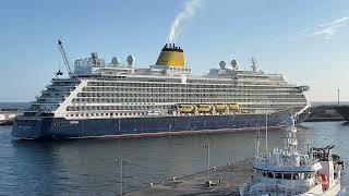 LIVE: Spirit of Adventure Departure in Ponta Delgada, Sao Miguel Azores Portugal 11.04.2024 #cruise