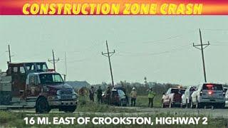 Wrong Way, Construction Zone Crash In Polk County, MN