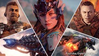 Horizon Zero Dawn - Все боссы (на английском) [HD]