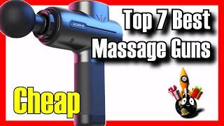   TOP 7 BEST Budget Massage Guns on Amazon To Buy [2024][Cheap] Athletes / Runners / Deep Tissue