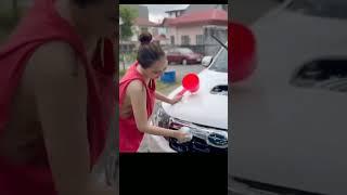 how to carwash the car/subrang linis makita muna ang ****#short#no tv vlog