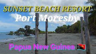 SUNSET BEACH RESORT PORTMORESBY PAPUA NEW GUINEA , jaime Plumber TV adventure..