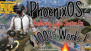 Phoenix OS - Rendering, Lags & Stutter Fix | 100% Working | No GlTools Needed | Latest 2020 |