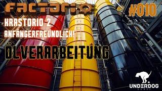 Factorio Neustart deutsch - ÖLVERARBEITUNG - #010 Anfänger Guide, Step by Step 2024 KRASTORIO2