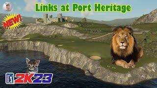 PGA Tour 2K23 - Links at Port Heritage - Course Review & Playthrough