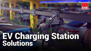 Safe and Innovative Solutions from EAE for Electric Vehicle Charging Stations!