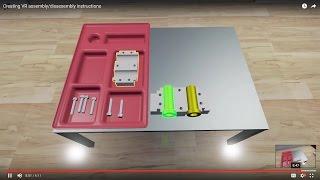 Creating VR assembly/disassembly instructions