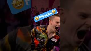 Pikachu destroys Scott WilliamsRicardo Pietreczko Darts World Championship Dart WM