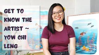 Get to know the Artist ~ Yow Chi Leng | Inner Joy Art Gallery, Malaysia