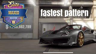 【CSR2】488 Pista Spider (elite 50), shift & tune for 7.461 (faster shift pattern)