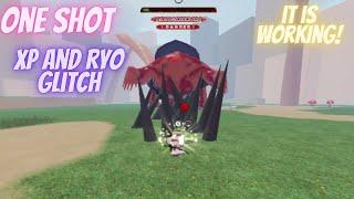 RYO AND XP GLITCH  ( GAMABUNTA ) | Shindo Life