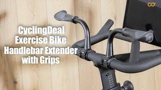 CyclingDeal Exercise Bike Handlebar Extender with Grips CD-MJ-03G