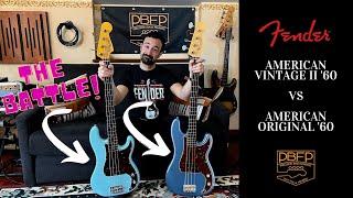 Fender Precision American Vintage II '60 Vs American Original '60  - BASS PILLS