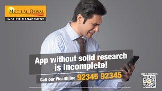 Man From Motilal Oswal | All-in-one Wealth Platform