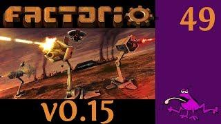 The War Begins, Factorio v0.15 Let's Play Ep #49
