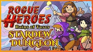 Rogue Heroes Ruins Of Tasos Gameplay #1 [Demo] : STARDEW DUNGEON | 2 Player Co-op