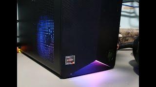 HP Pavilion TG01 Gaming PC Corsair RGB hack