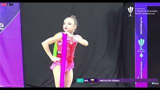 Stiliana Nikolova (BUL), ribbon, AA / World Challenge Cup - Cluj Napoca - 2022 / Score: 33.250