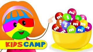 Kidscamp | Let's Play With Yummy Candies - Johny Johny Yes Papa & Fun Elly's Adventures