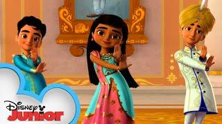 Dances with Princes | Dance with Mira and Friends | Mira, Royal Detective | Disney Junior