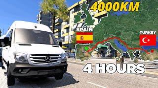 ETS2 Longest Holiday Road Trip (Madrid to Ankara) Spain to Turkey | Euro Truck Simulator 2