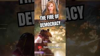 The FIRE OF DEMOCRACY!! #helldivers #helldivers2 #helldivers2gameplay #game