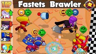 Самый быстрый скандалист  Тест скорости  Brawl Stars