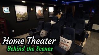 Awesome DIY Home Theater (Behind the Scenes Tour)