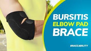 BraceAbility Elbow Pad Brace: Best Brace for Bursitis Relief