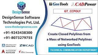 GeoTools Tutorials: Create closed polylines from a mass of networked polylines using GeoTools