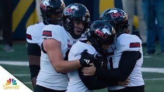 Northern Illinois UPSETS Notre Dame on last-second field goal | NBC Sports